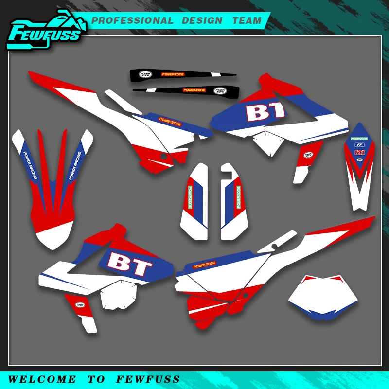 

Fewfuss полная графика наклейки мотоцикл фон на заказ для BETA RR 125 250 300 430 2018 2019
