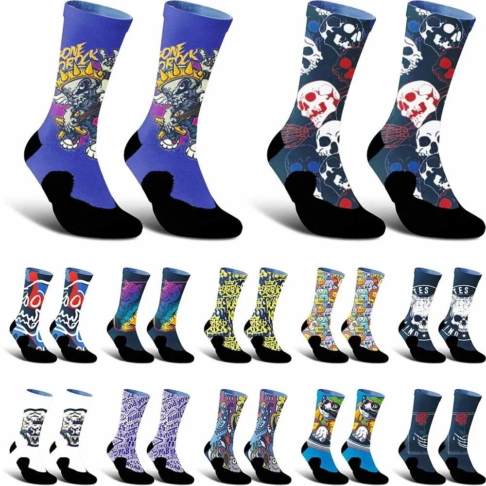 

2025 New Creative Tiger Pattern Cycling Socks – Trendy, Unisex, Sweat-Absorbent, Breathable & Durable