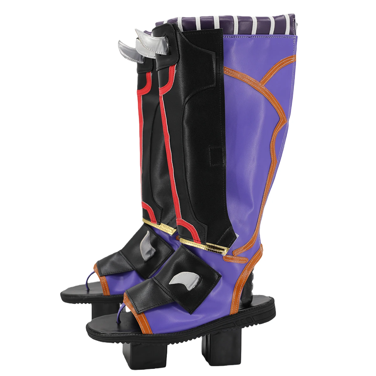 Genshin Impact Arataki Itto 코스프레 부츠 하이힐 신발 맞춤 제작