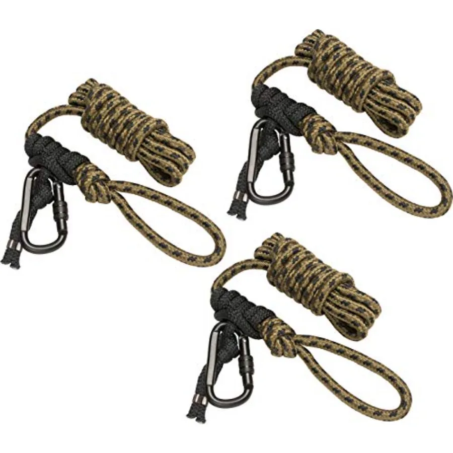 

Hunter Safety System Rope Style Treestrap: 9' Hunting Safety Strap with Prussik Knot for Climbing and Treestand Security