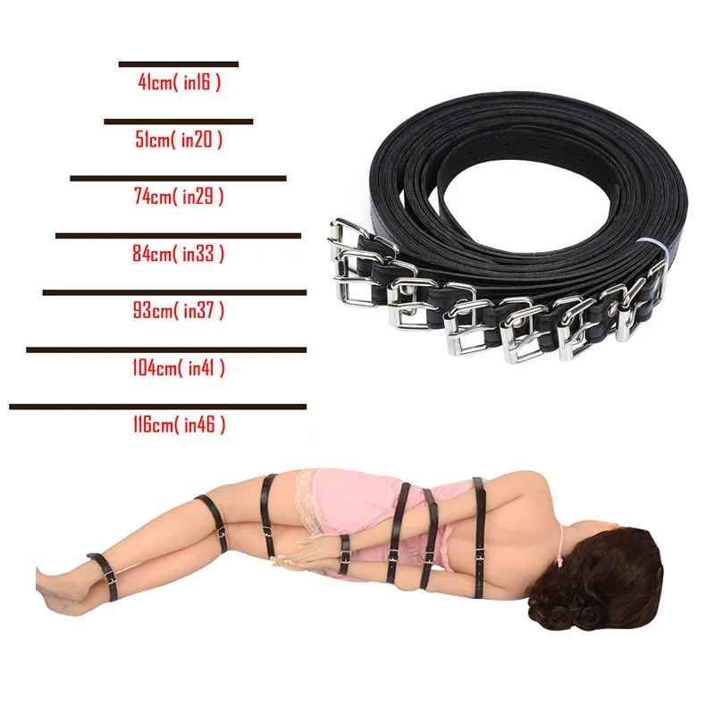 Slave Bdsm Sex Bondage Rope Shibari Strap Sm Bondage Restraints Belt Fetish Handcuffs Bondage BDSM Adult Sex Toys For Couple s&m