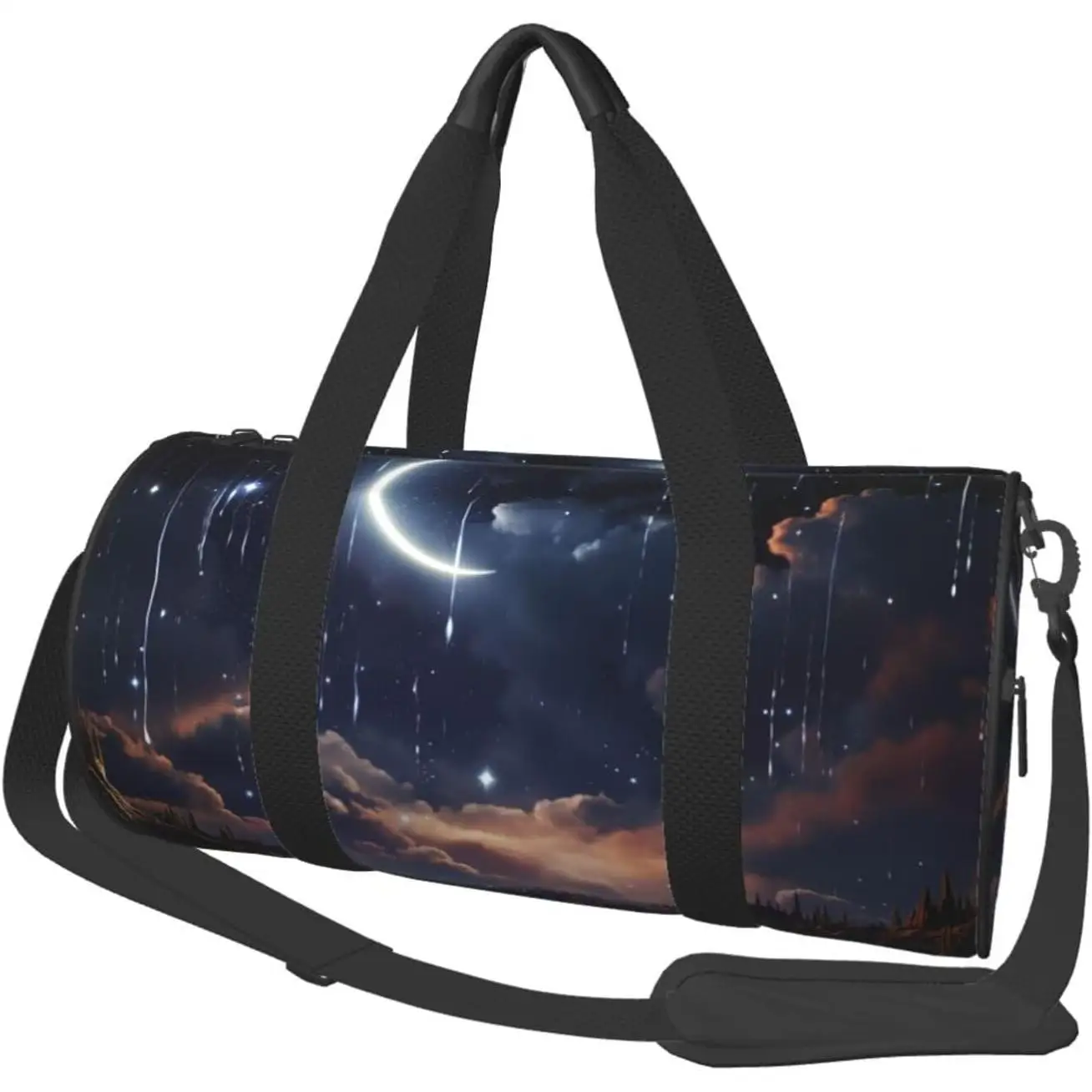 

Сумка-дафл для путешествий Night Starry, дорожная сумка для выходных, спортивная сумка для спортзала для женщин и мужчин, складная дорожная сумка-дафл