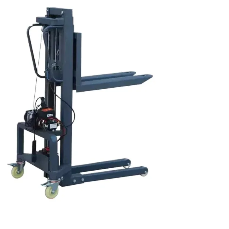 

Loader Small Lifting Forklift Electric Transport Vehicle Forklift Loading and Unloading High Power Motor Thick Steel