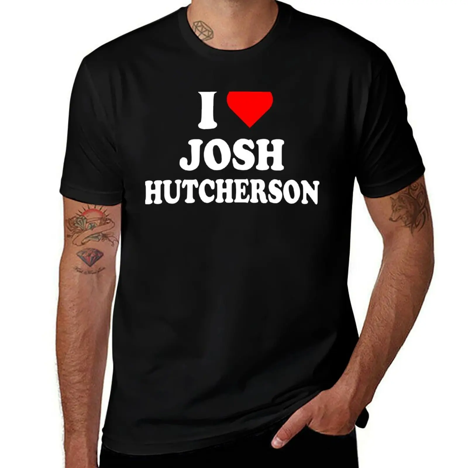 

I Love Josh Hutcherson T-Shirt boys animal print Funny t-shirts plus sizes mens workout shirts
