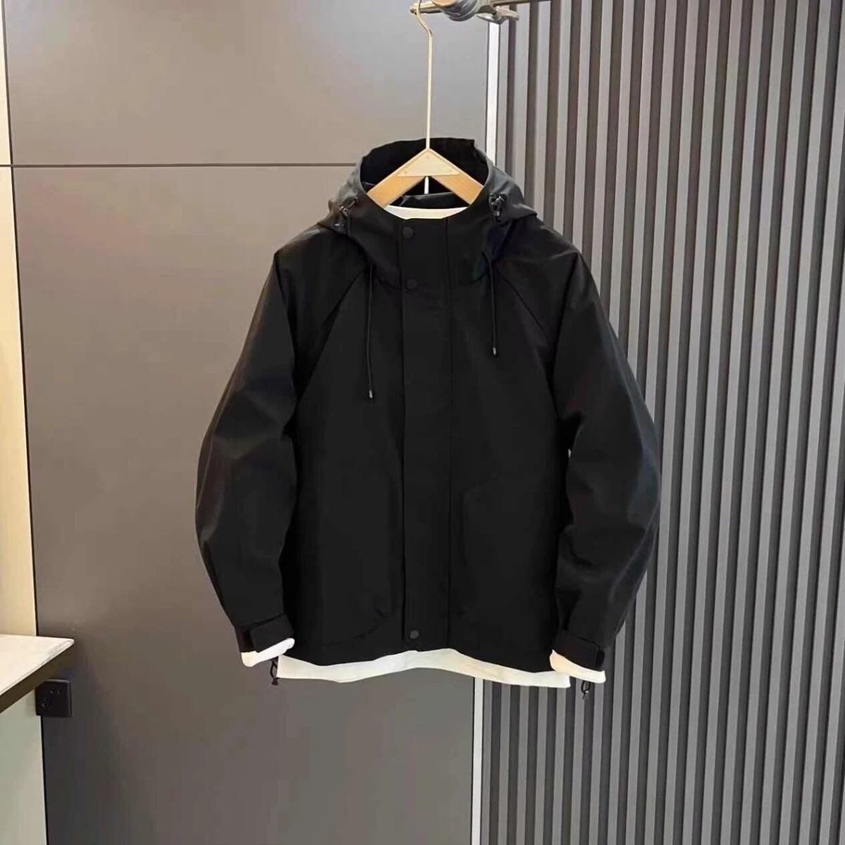 

Men's Casual Hoodie Jaet Spring Autumn Outdoor Faion Spor Polyester Fibre Regular Sve Outdoor Clothing Spring Autumn