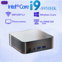 Gamer Computer Intel Core i9 8950HK 3 Screen Display Video Office Pc Windows 11 Pro Ethernet I9 Handheld Pocket Desktop Laptop