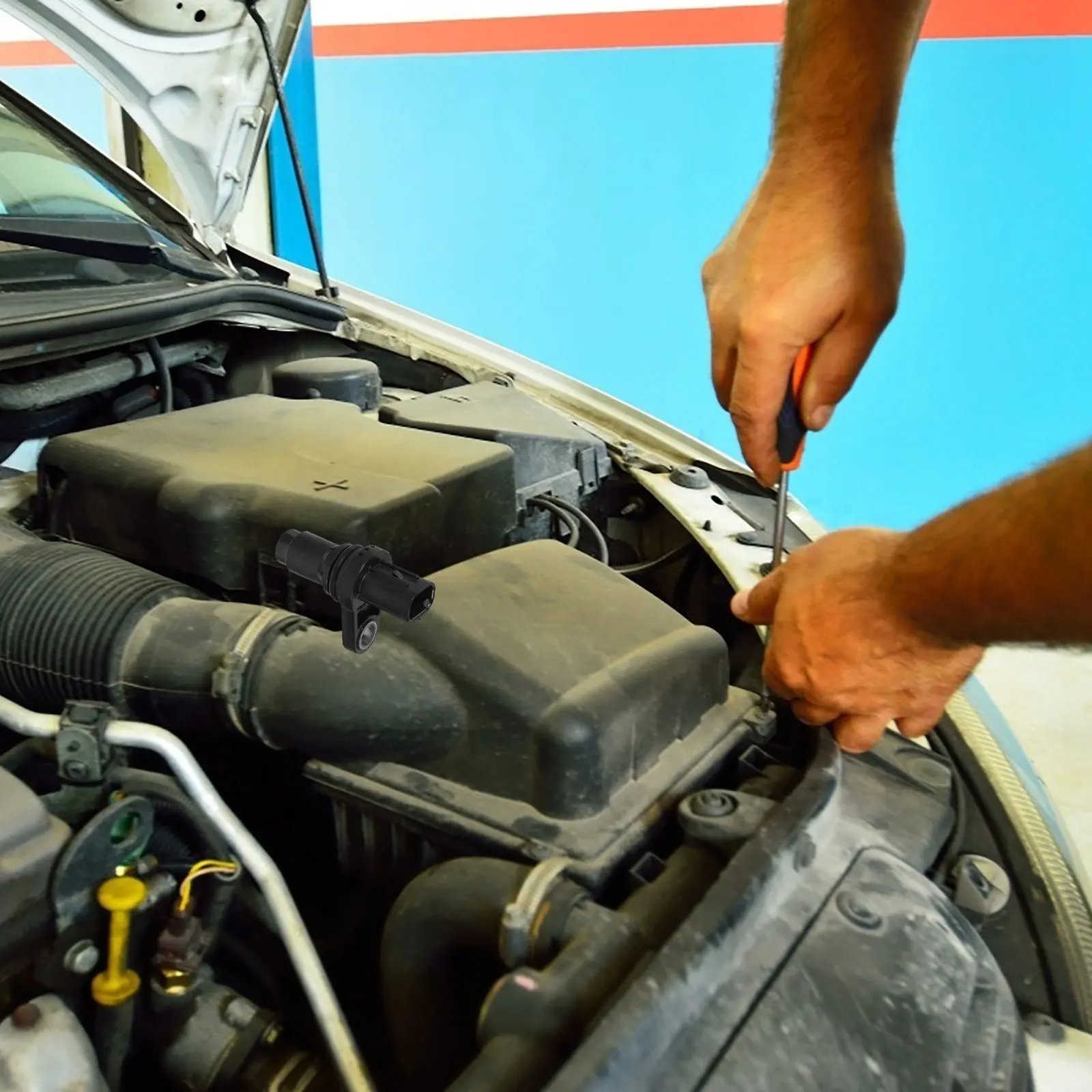 

Camshaft Position Sensor For Car Automotive Replacement Lightweight Design Easy Installation Vehicle Engine Timing Detection