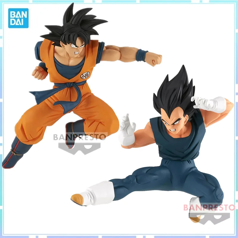 

Bandai Original BANPRESTO Anime Dragon Ball Match Makers Super Son Goku Vegeta PVC Figure Model Toys birthday christmas gift