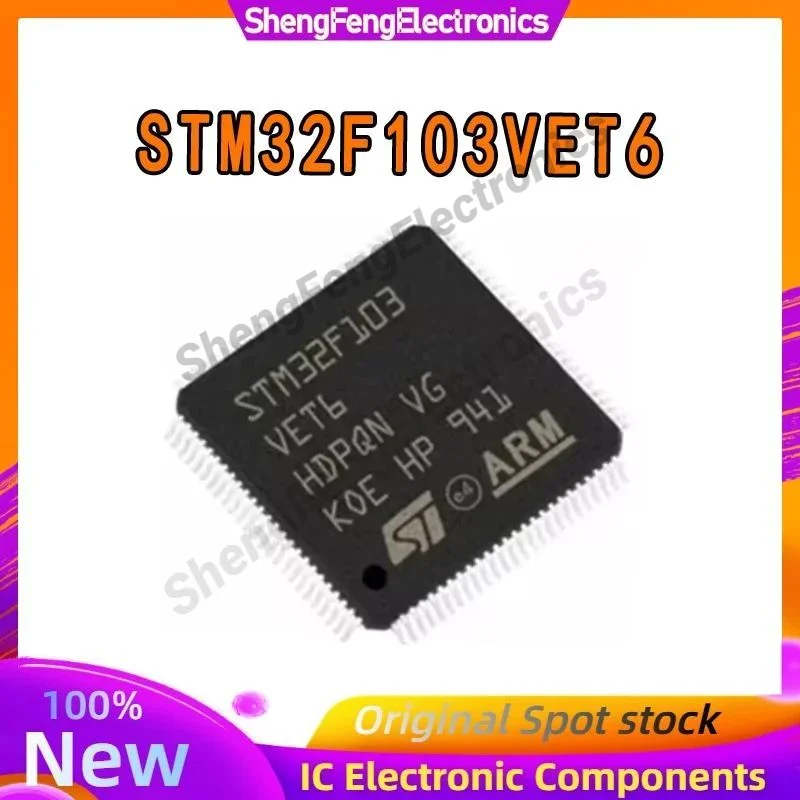 

STM32F103VET6 STM32F103VE STM32F103 STM32F STM32 STM LQFP100 IC MCU чип 100% новый оригинальный в наличии