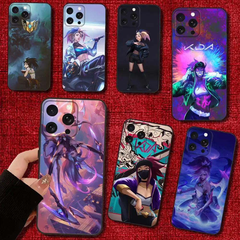 

L-LOLs A-Akalis Phone Case For iPhone 16e,16,15,14,13,12,11,Pro,X,XS,Max,XR,Plus,Mini Soft Black Cover