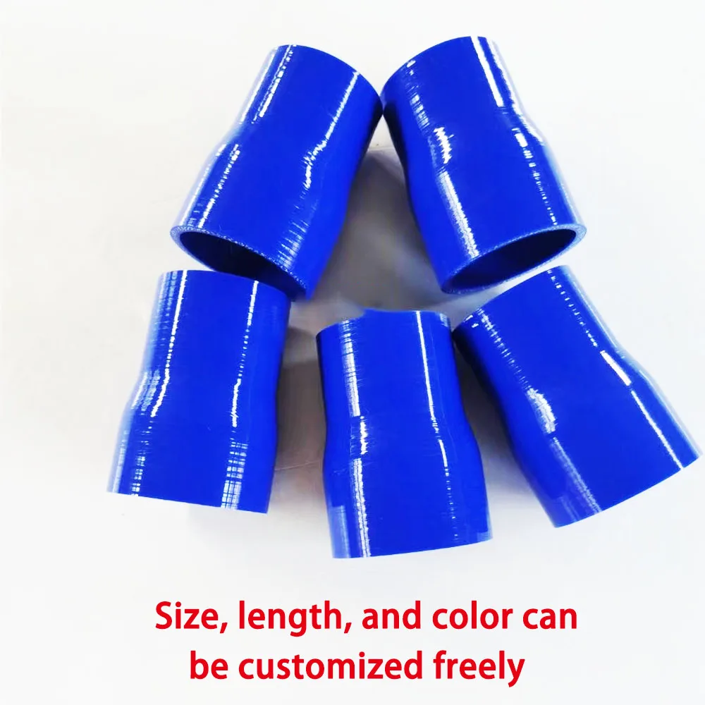 ID16-180mm blue silicone hose, 3-layer reinforced straight silicone connector hose, turbo intake pipe, camel hum hose