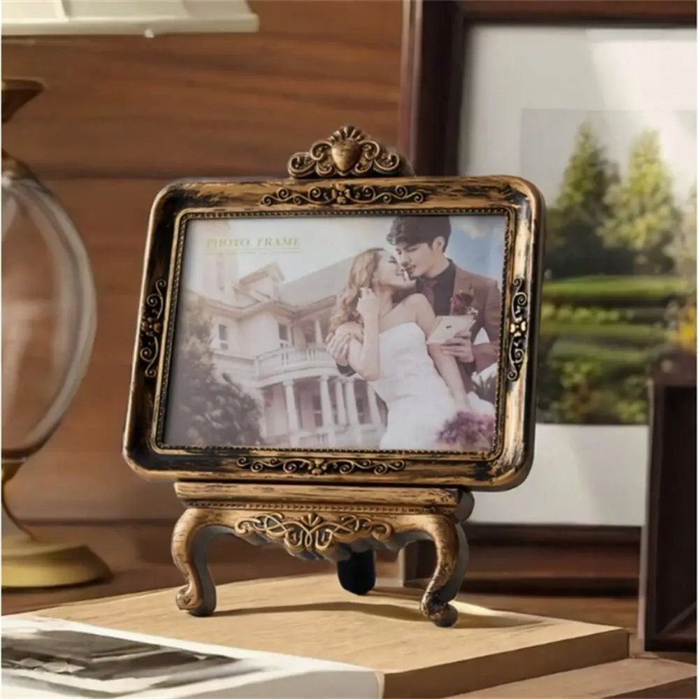 European Style 7 Inch Photo Frame Creative Fashion Photo Albums Retro Simple Picture Frame Gift
