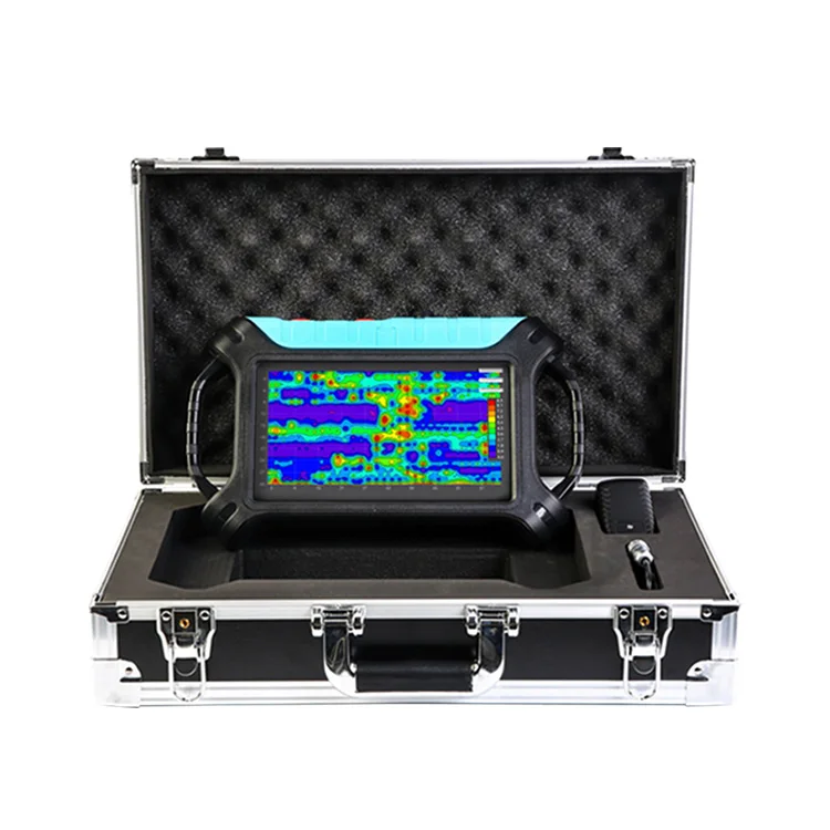 Latest technology deep geothermal spring geological measurement with 32 electrodes for underground oil gas research