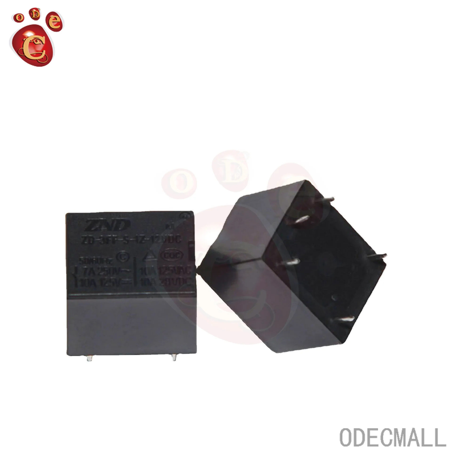 ZND Relay ZD-3FF-S-1Z-12VDC-M one set conversion 5 pin 7A SRD-12VDC-SL- 5pin