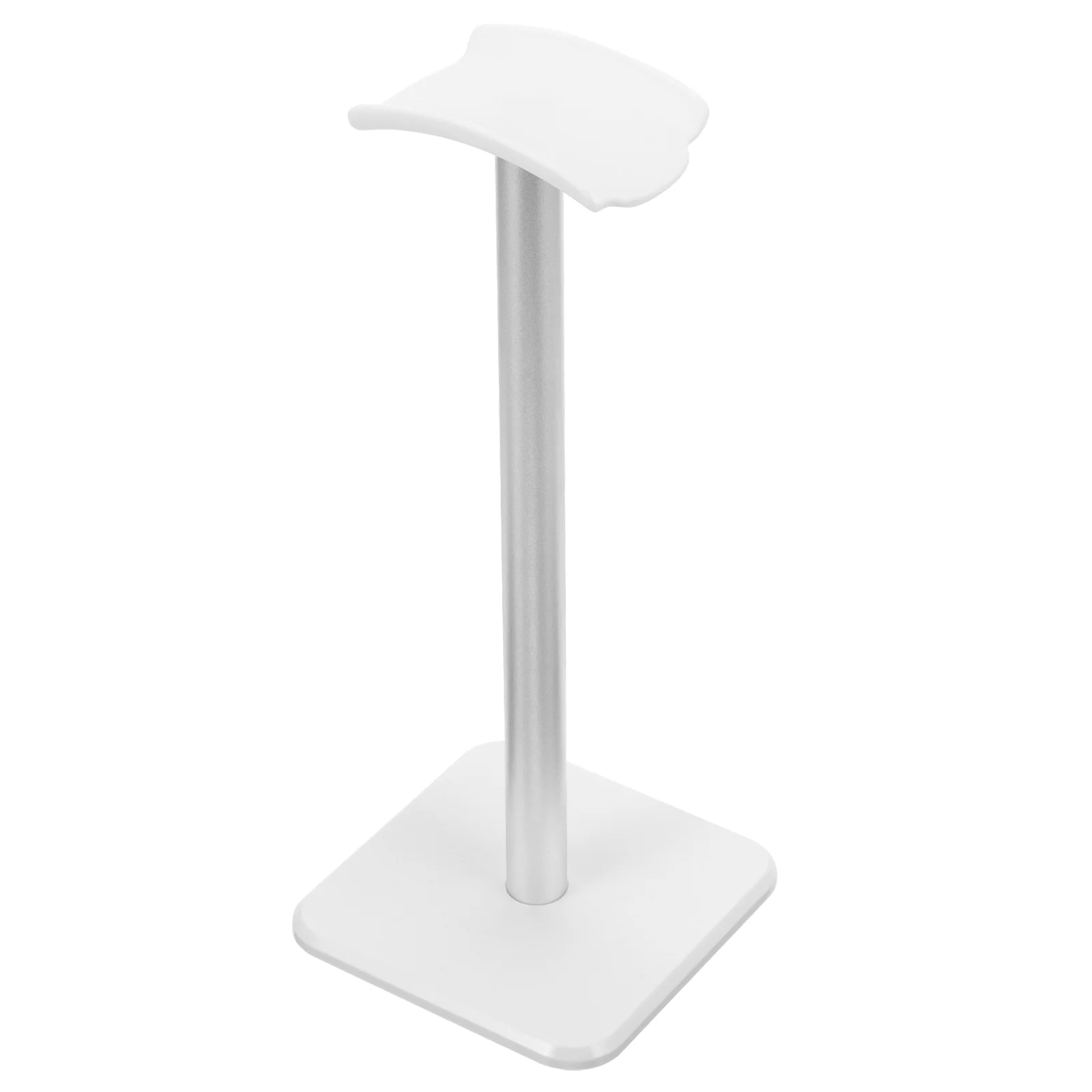 Rack de fone de ouvido removível, cabide de metal para laptop, acessório de mesa, fone de ouvido branco, suporte de exibição de fone de ouvido