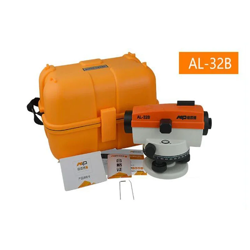 Automatic Levels Meter Outdoor Engineering Surveying & Mapping Leveling Instrument Mapping Ultra-flat Instrument AL-32