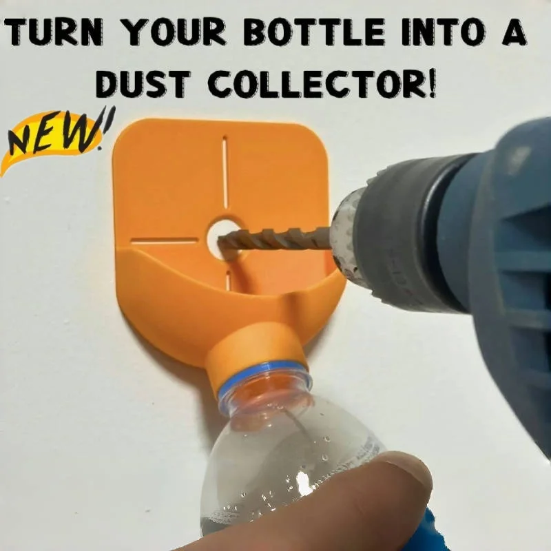 New Drill Dust Collector Dust Collecting Bottle Ash Bowls For Drill Holes Easy To Install Home Improvement Tools