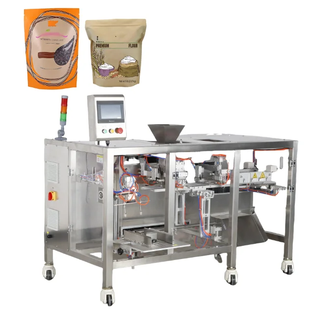 Gloex Compact Automatic Filling & Packaging Machine for Food Plastic Pouches Startups and Small Batch Production