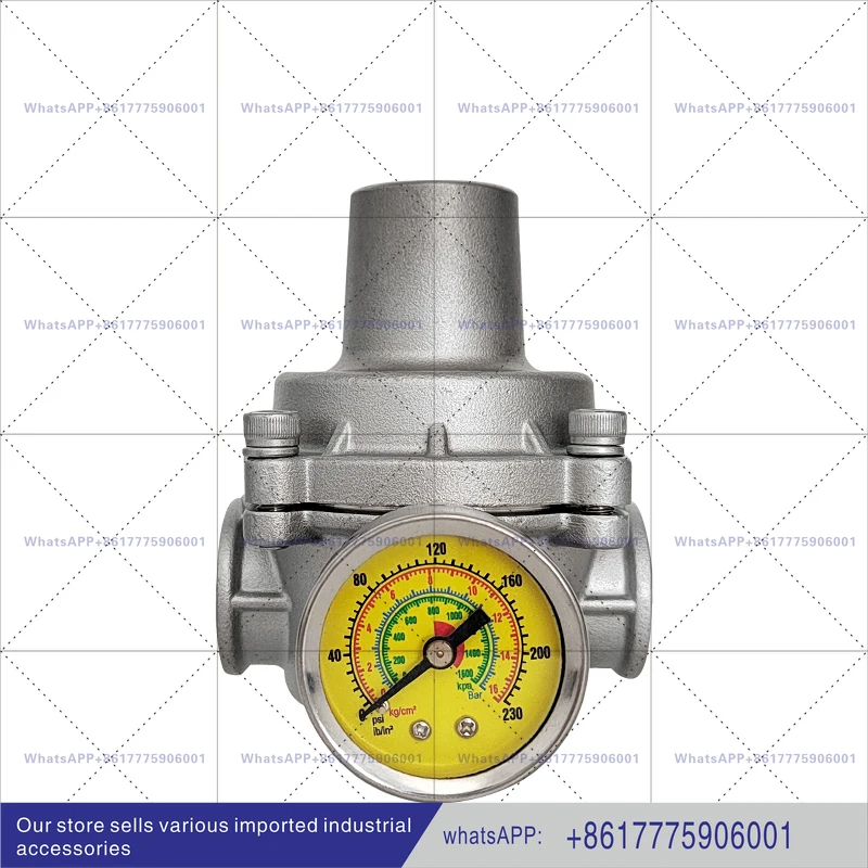 Branch pipe pressure reducing valve YZ11  can be debugged stable static pressure and pressure 304 stainless steel 6 points