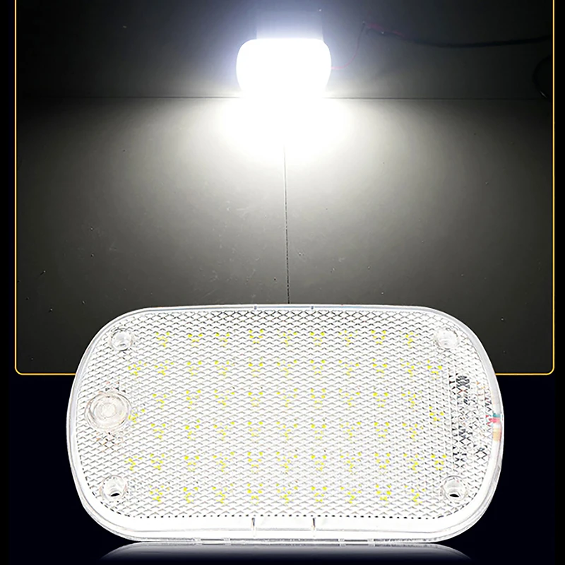 

60LED 12V-85V LED Car Vehicle Interior Dome Roof Ceiling Reading Light Lamp Interior Car Roof Light Car Interior Lighting