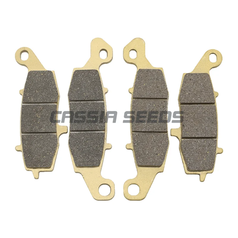 Motorcycle front and rear brake pads disc brake pads for Kawasaki ER-6N ER6N ER-6F ER6F KLE650 Z750S