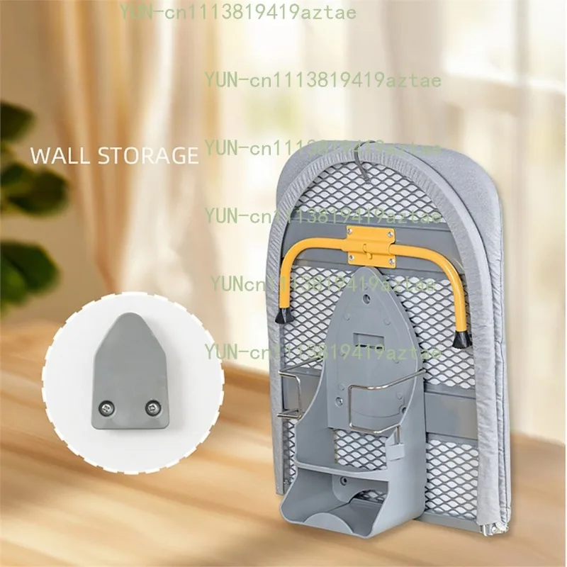 Reinforced Desktop Ironing Board with Storage Rack, Household Table‑Top Clothes Ironing Board for Home Use