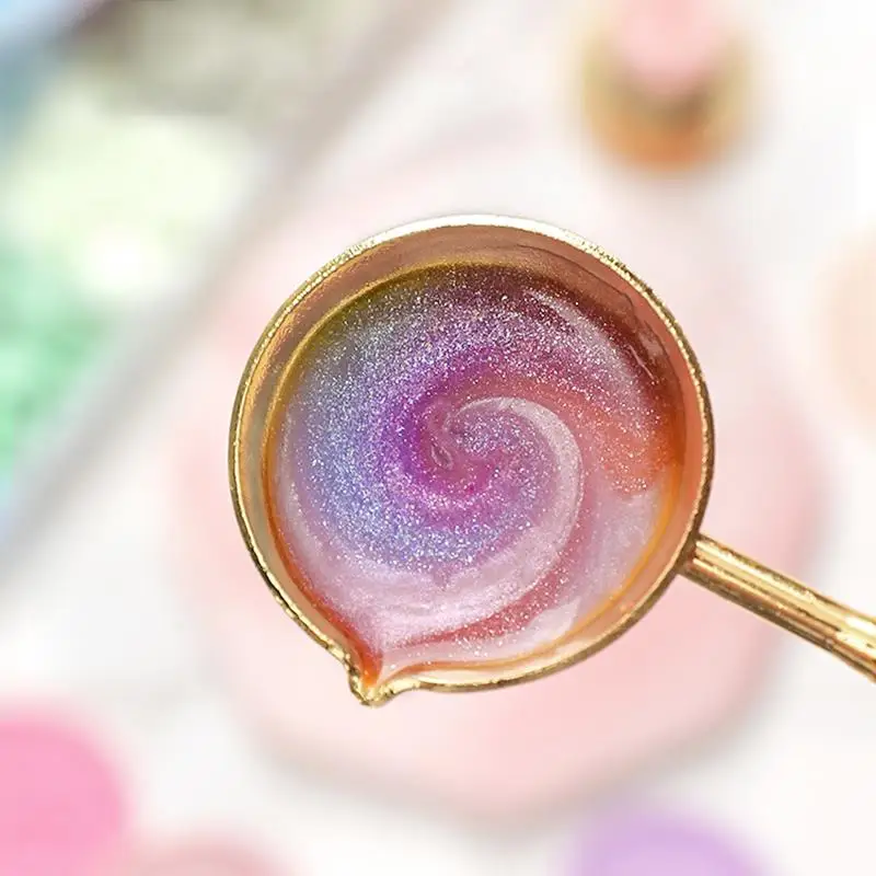 10/15/24 Grids Sunflower Mix Color Sealing Wax Beads For Vintage Wax Seal Stamp For Scrapbooking Craft Gift Wedding Invitation