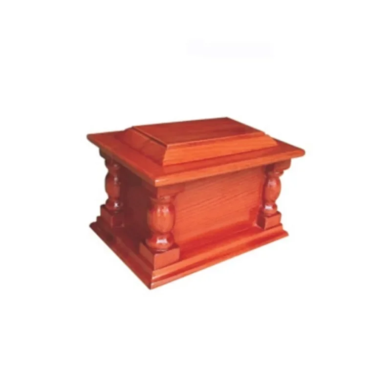 TD-H56 mini wooden factory export pet coffin box factory price wooden urn