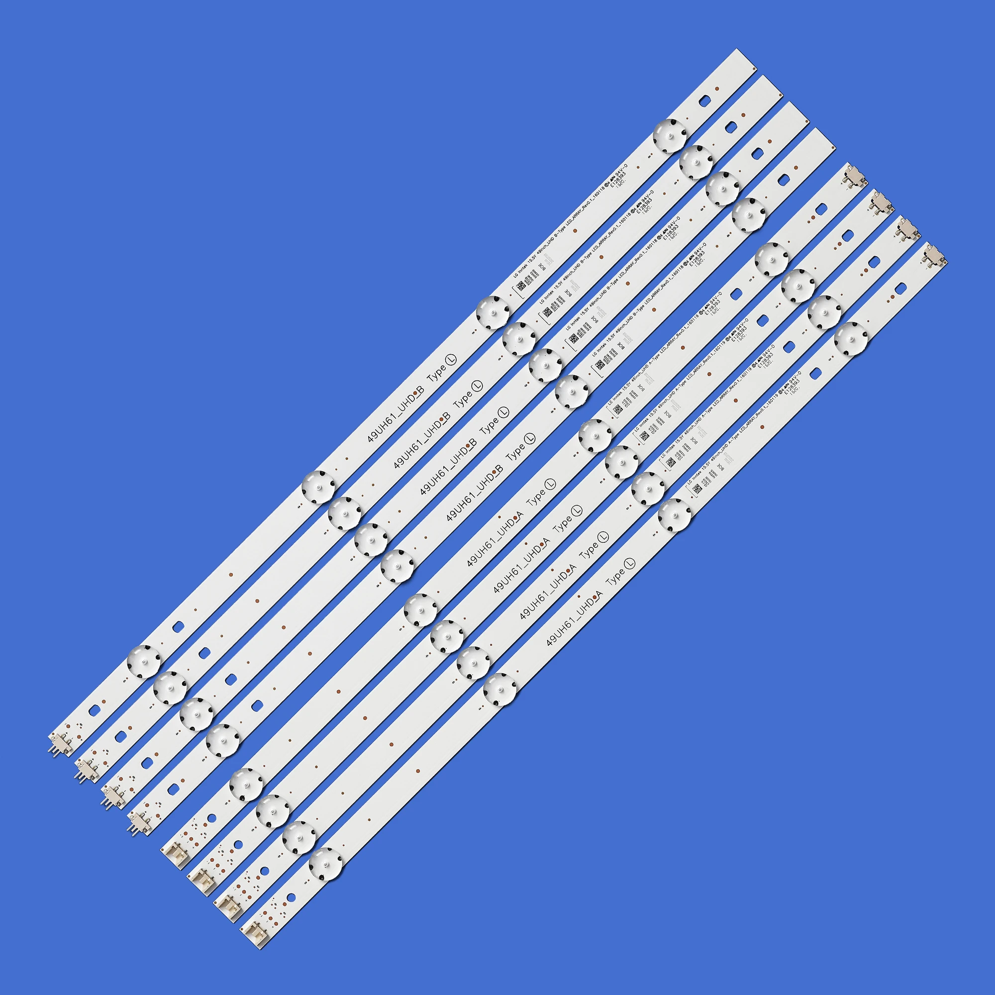 LED Backlight Strip For 49UH610V 49UH61_UHD_A 49UH61_UHD_B 49UH603V 49UH601V 49UH610V 49UH620V HC490DGN-SLNX5-514X