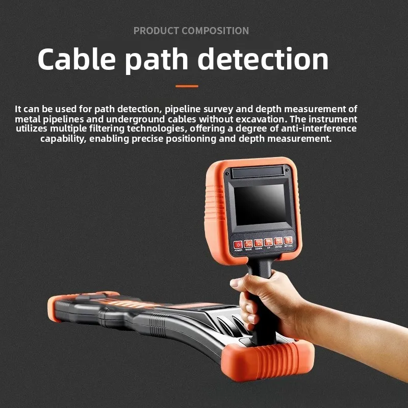 Unterirdische Rohrleitung, nichtmetallischer Rohrleitungs-Kabelweg