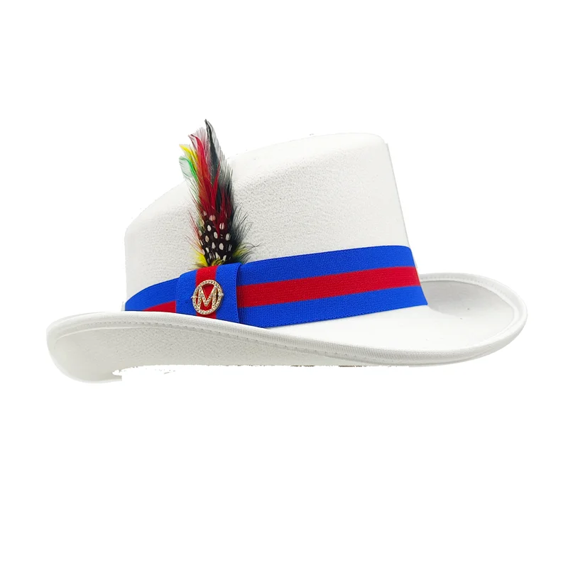 High Top abfallende Fedoras Hut Reiter Hut magische Leistung Hut Männer Zylinder Frauen Zylinder Sombrero Hombre – Detail 13