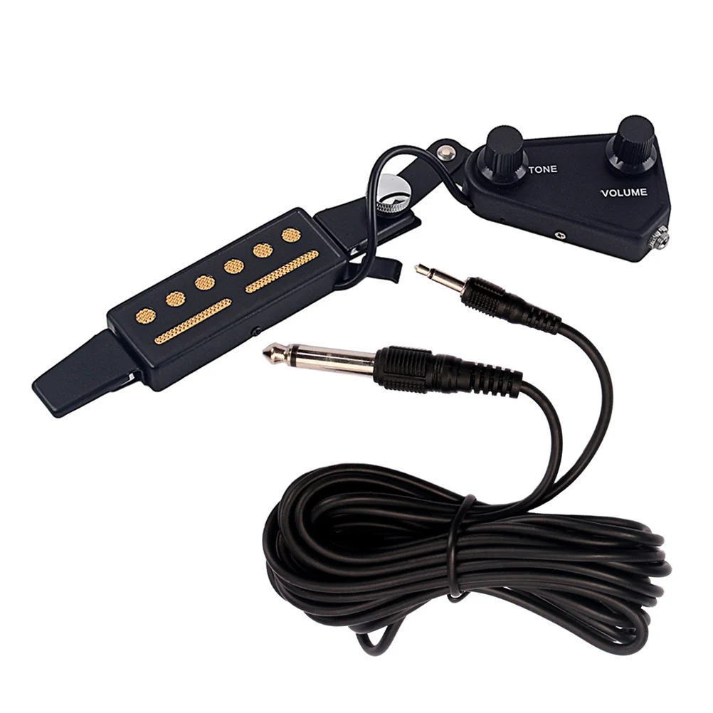 

Music Pickup Acoustic Guitar Soundhole Microphone Active Pickups Ukulele Electric