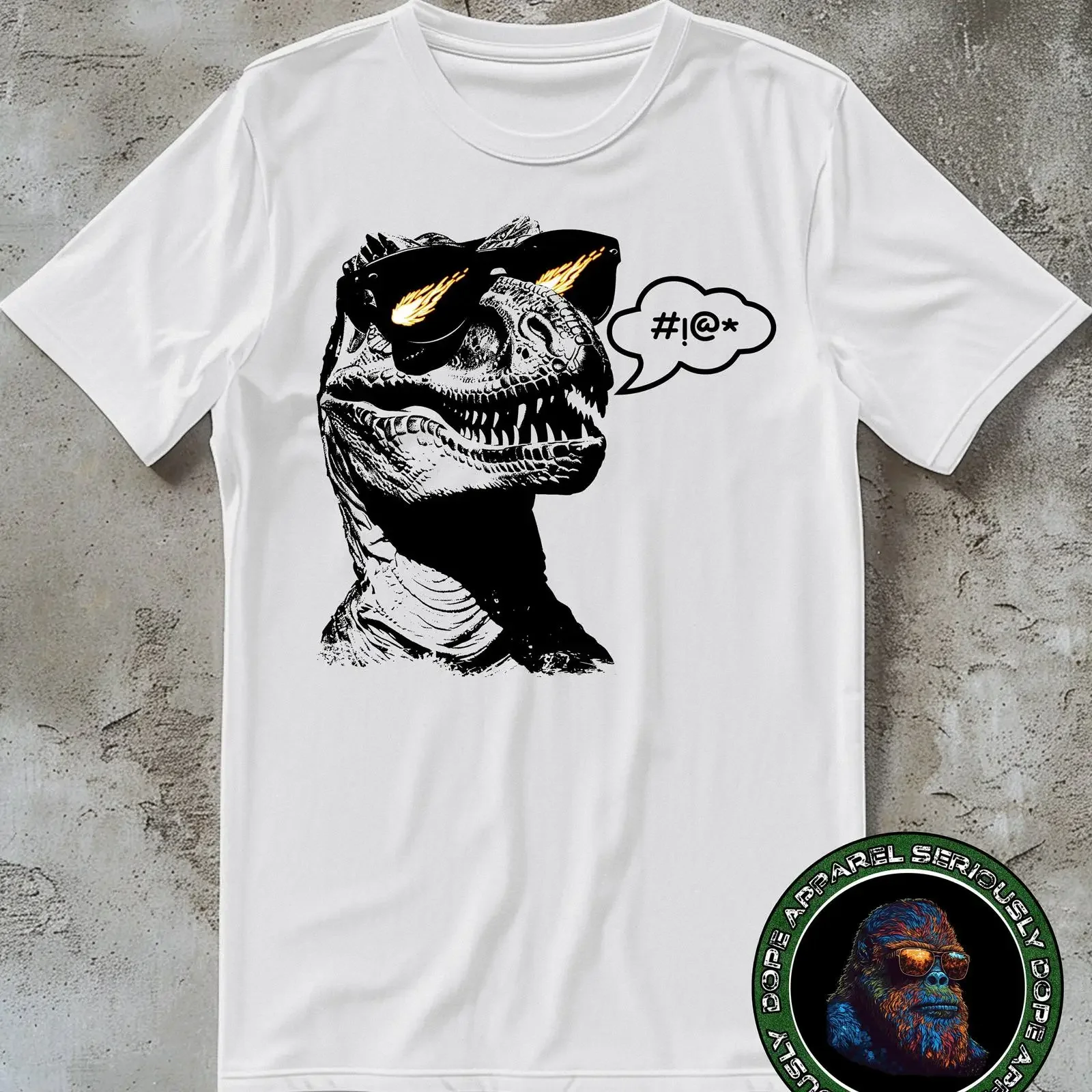 Dinosaur T Shirt Funny rex Extinction Meme vintage Washed homme Versatile Stretched graphic Soft Stylish Top For Everyday Wear