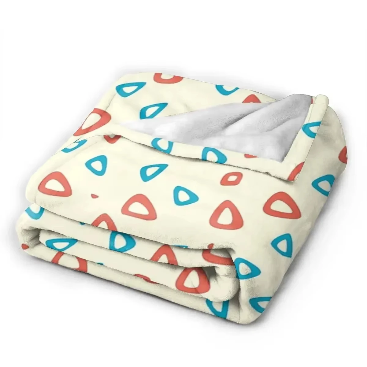 Togepi Muster Decke - Weich Warm Flanell, für Bett Sofa Wohnzimmer Picknick Reise