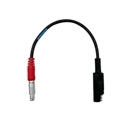 New Power Cable A00302 For GPS HiPer HiPer Lite Wired To SAE 2-pin Flat Connector GA/GB GR-3 GR5 GB-500 GB 1000