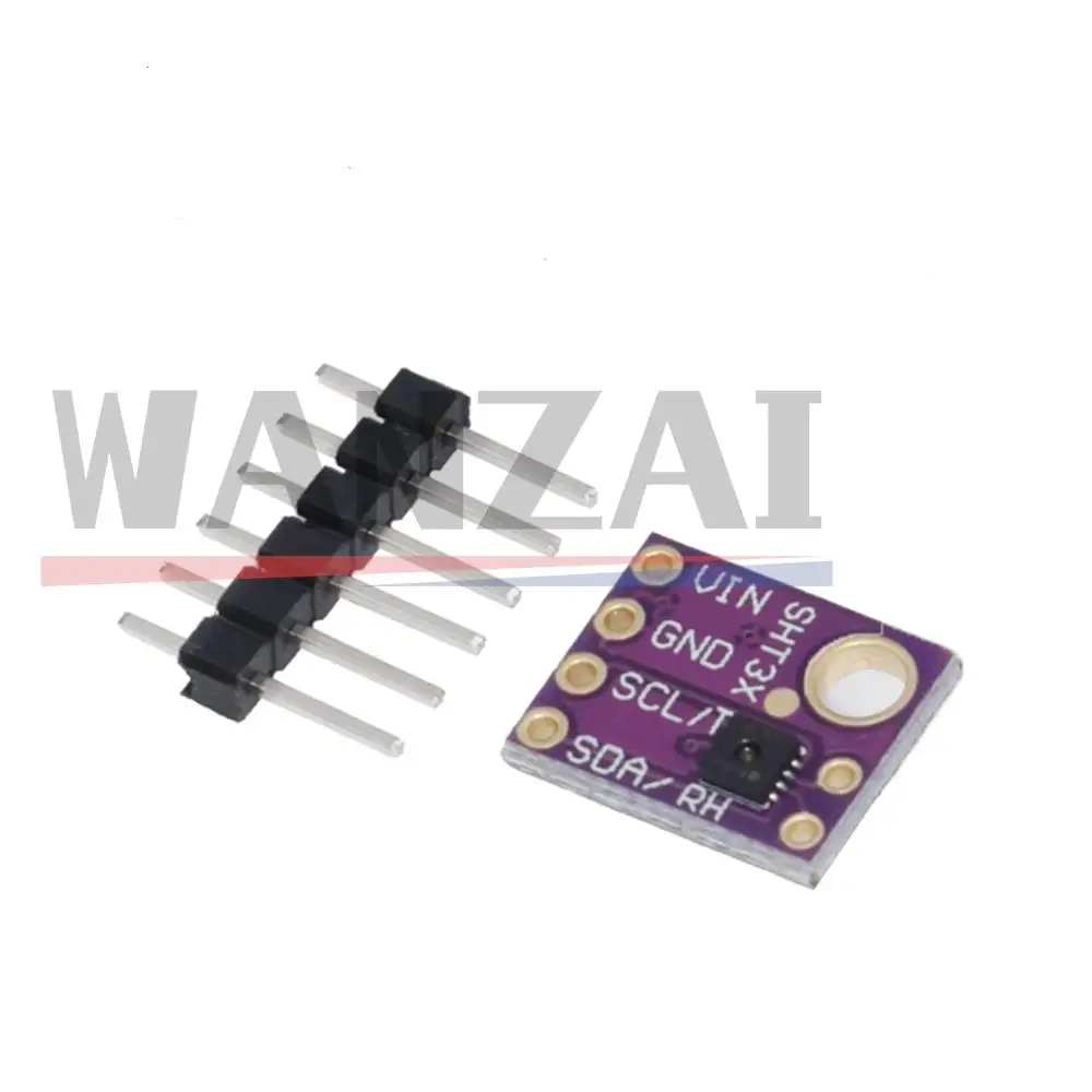 SHT31 Temperature SHT31-D Humidity Sensor Module Microcontroller IIC I2C Breakout Weather 3V 5V Compliant For Arduino