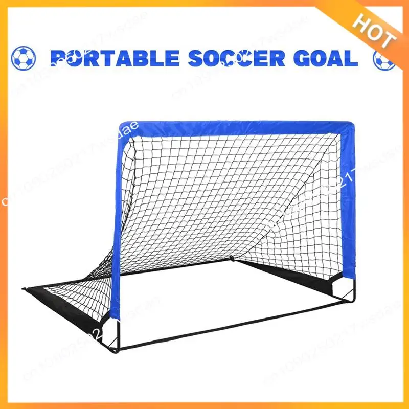

X08A Portable Soccer Goals For Kids 1-Pack Up Soccer Net For Backyard, Youth Outdoor Sports