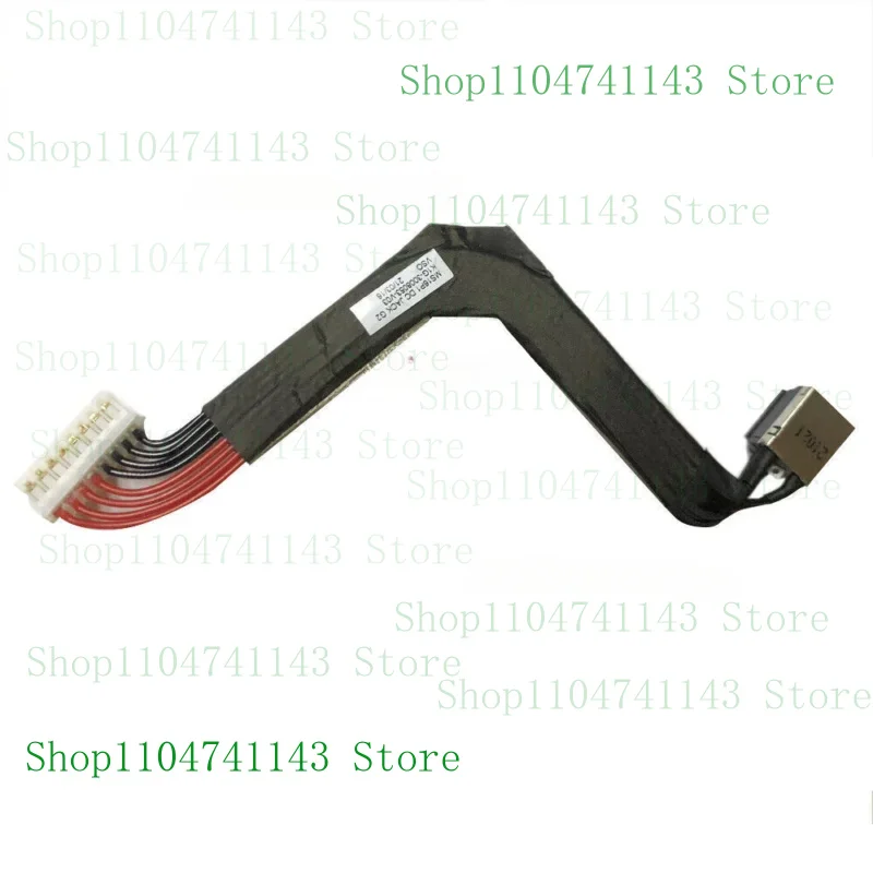 Cable de puerto de carga de conector de alimentación CC para MSI GP63 Leopard 8RE puerto 8pin tocn
