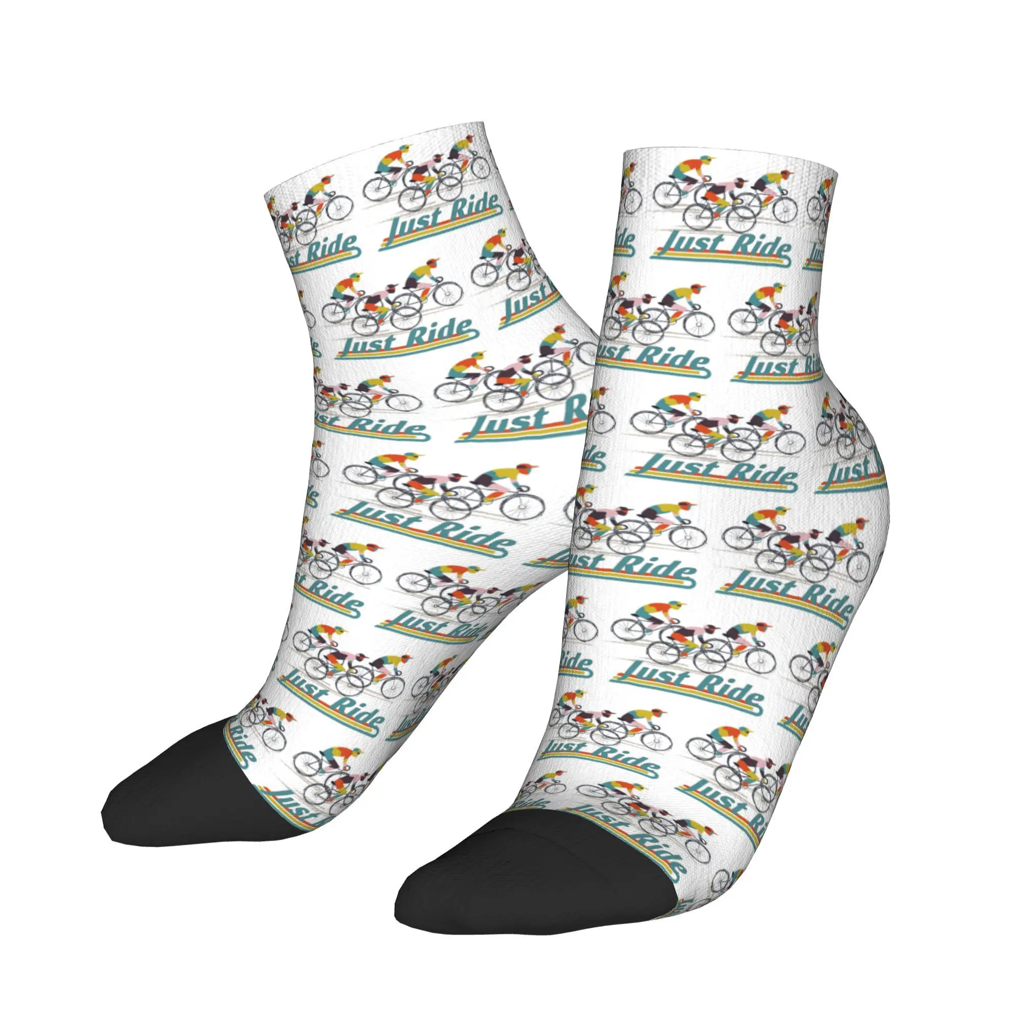 

Ride to Win Socks Harajuku Super Soft Stockings All Season Socks Accessories for Unisex Christmas Gifts