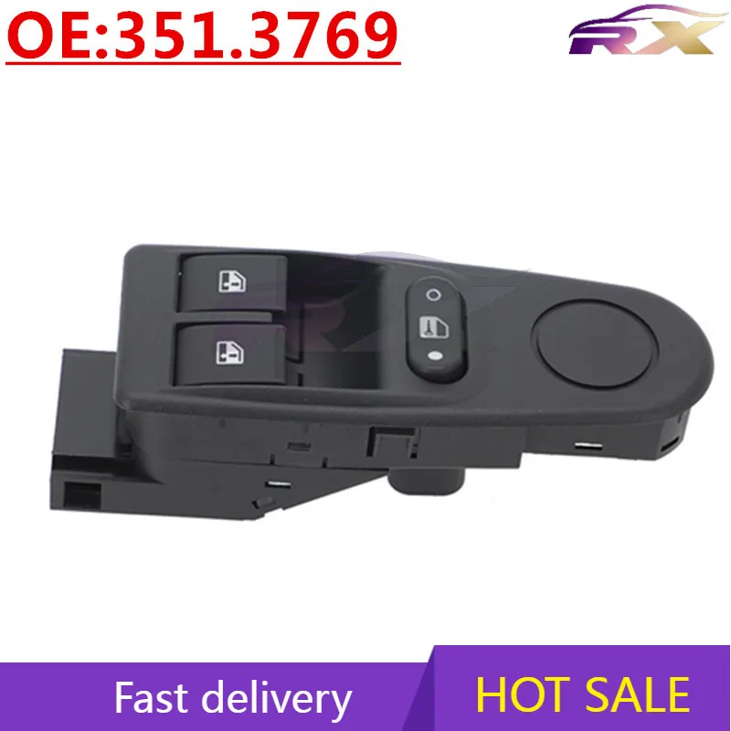 

OEM:351.3769 Auto Accessories Glass Lifter Switch Power Window Control Switch For Lada