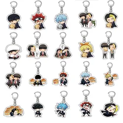 20 teile/los Großhandel Anime Mashle: Magie und Muskeln Schlüssel bund Zeichentrick figuren Acryl Anhänger Schlüssel anhänger Schmuck für Freund Geschenk