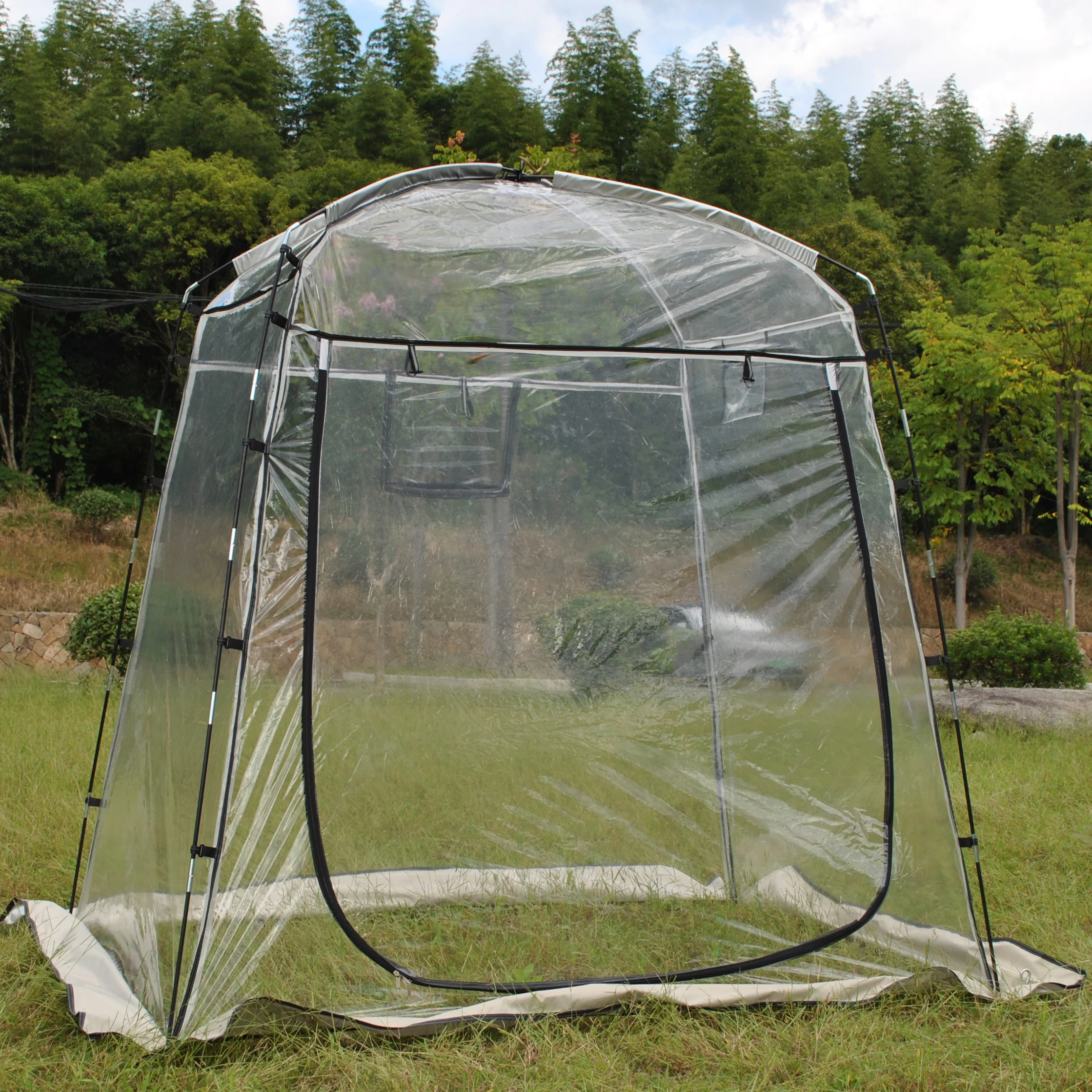 

Sports Tent,Weather Proof Clear View Bubble Tent with Carry Bag, Transparent Tents Shelter for Watching Sports Events, Fishing