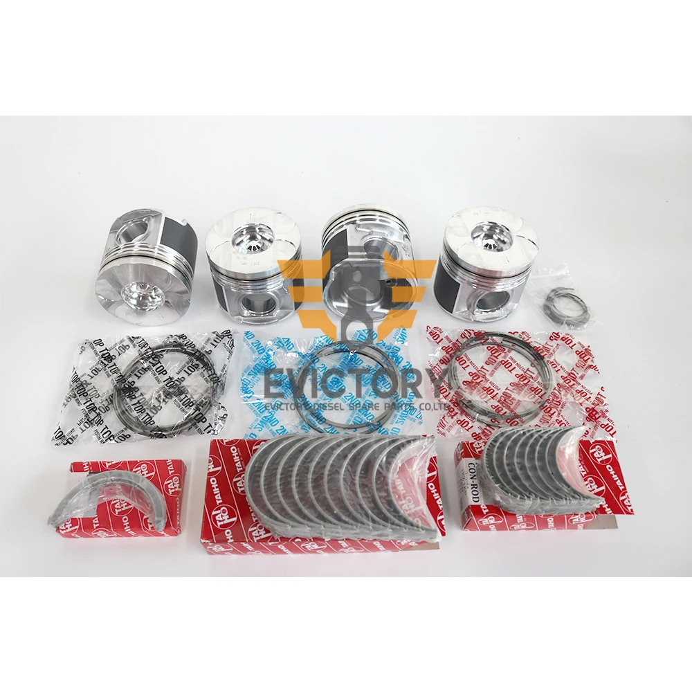 2KD 2KD-FTV Overhaul Rebuild Kit Piston Liner cylindr head Gasket Bearing For Toyota Engine Truck