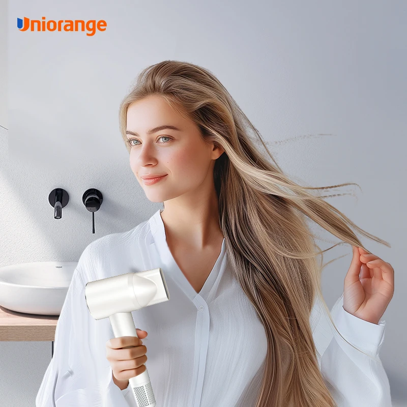 

Uniorange 8 billion plasma high-speed hair dryer negative ion hair care children's intelligent hair dryer household hair drye