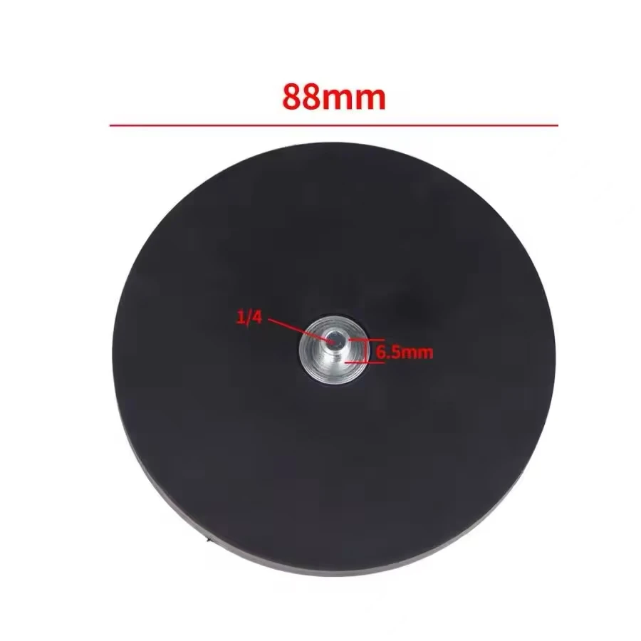 

43/66/88/135mm 1/4 Flat/Bolt Magnetic Base Coated Neodymium Pot Magnets Suction Cup Camera Coated Magnet Mounting