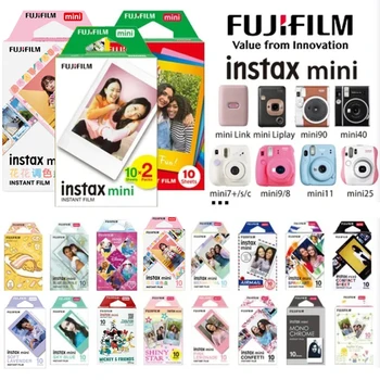 Fujifilm Instax Mini Color Film 10/30/50 Sheets For FUJI Instant Camera Mini 12 Mini 11 9 8 25 7s Camera LiPlay Mini Link SP-1 2