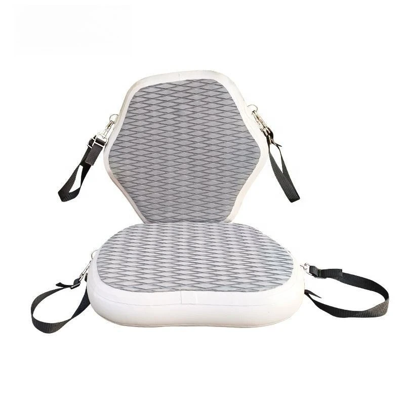 Kayak inflatable seat, fishing boat foldable backrest cushion, paddle board surfboard adjustable seat