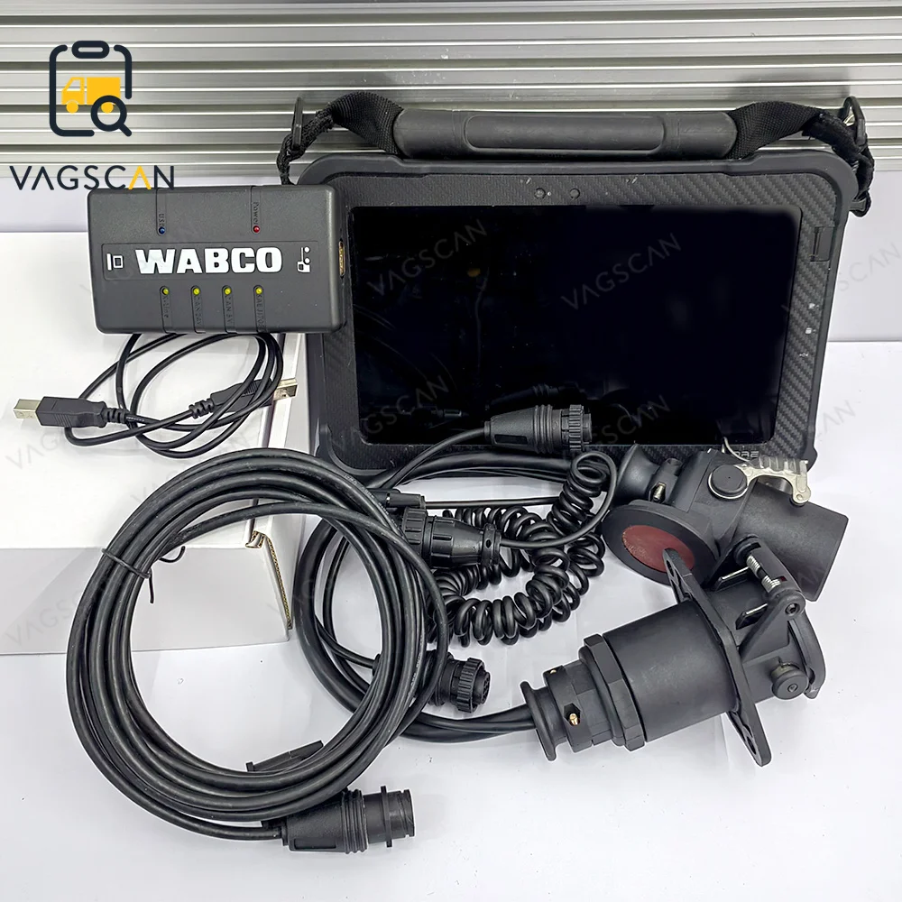 For WABCO Diagnostic tool KIT Trailer and Truck Diagnostic System Interface (WDI) Heavy Duty Scanner Xplore tablet