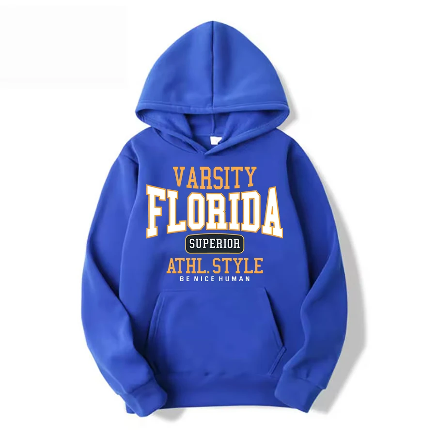 سويت شيرت برقبة دائرية وأكمام طويلة مع قبعة مطبوعة كاجوال دافئة وأنيقة الوزن الثقيل (وزن القماش 220–320 جم/م2)