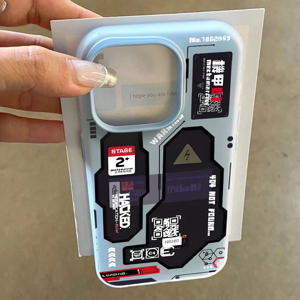 Für iPhone 17 15 16 14 Pro Max Hülle Plus Hacker Kreativ-Cover für iPhone 13 11 12 ProMax XS XR XS 7 8 Plus Bonbonfarbene Hüllen – Detail 3